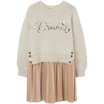 Mayoral Vestido Vestido tricot combinado