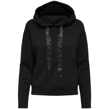 Only Jersey Hooded Fancy LS Black