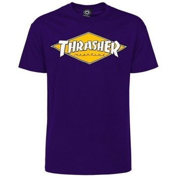 Thrasher Camiseta CAMISETA MORADA DIAMOND LOGO TEE