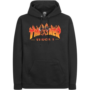 Thrasher Jersey SUDADERA NEGRA TRUCK 1 HOOD