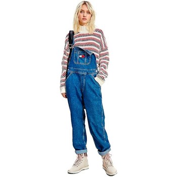 Tommy Jeans Mono Peto vaquero Dungaree Azul