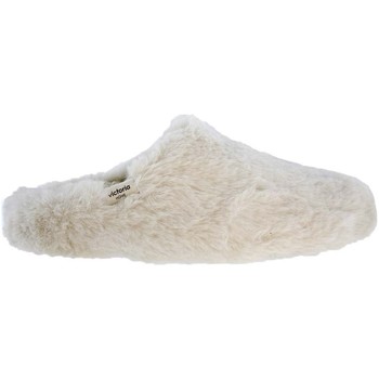 Victoria Pantuflas Zapatillas de Casa Pelo Soft Beige