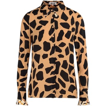 Diane Von Furstenberg Camisa Camisa Joanna con estampa jirafa