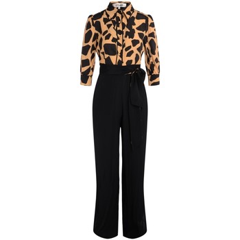 Diane Von Furstenberg Mono Mono Blake negra con estampa jirafa