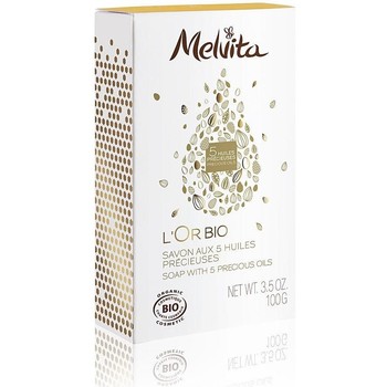 Melvita Desmaquillantes & tónicos L'Or Bio Savon Aux 5 Huiles Précieuses 100 Gr