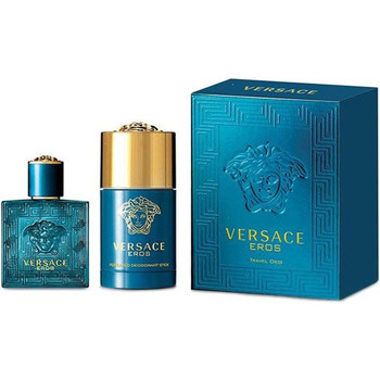 Versace Perfume Set - Eros - Eau de Toilette - 50ml + Deo 75ml