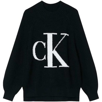 Calvin Klein Jeans Jersey Jersey Oversized CK Negro