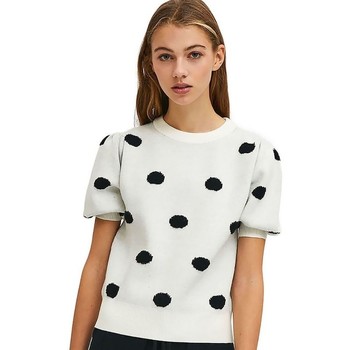 Compania Fantastica Jersey Jersey Blanco De Punto Fino Manga Corta de