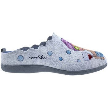 Cuque Creando Emociones Pantuflas Zapatillas de Casa Cuque AC-5503 Sola Gris