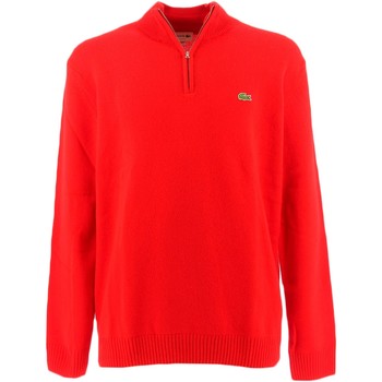 Lacoste Jersey 1953 MEZZA ZIP suéteres hombre rojo