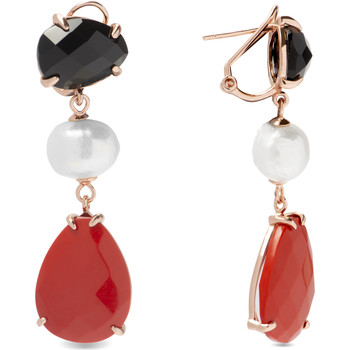 Luxenter Joyas Pendientes Nasais Con Baño Oro Rosa De 18 Quilates