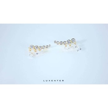 Luxenter Piercing Pendientes Laiiz De Plata De Ley 925