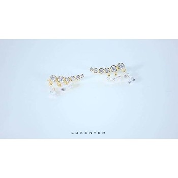 Luxenter Piercing Pendientes Mahua De Plata De Ley 925