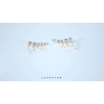 Luxenter Piercing Pendientes Risah De Plata De Ley 925