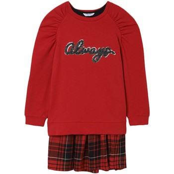 Mayoral Vestidos Vestido combinado cuadros