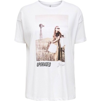 Only Camiseta ONLBETH LIFE OVERSIZE S/S PHOTO TOP