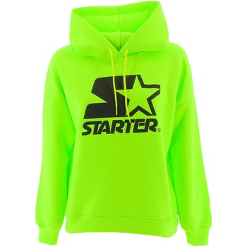 Starter Jersey W FELPA LOGO sudaderas mujer Verde fluorescente