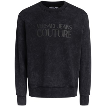 Versace Jeans Couture Jersey Sudadera gris con logotipo tone sobre