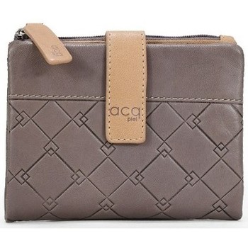 Bosanova Monedero Billetero piel taupe pequeño