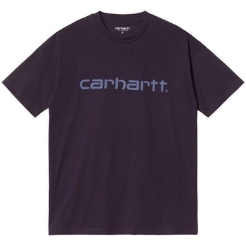 Carhartt Camiseta Camiseta S/S Script Mujer Violeta