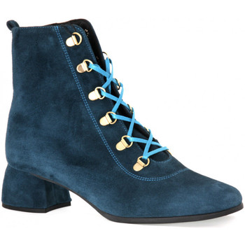 Gaimo Botines BOTINES MUJER ANTE AZUL PETROLEO