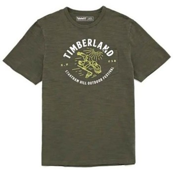 Timberland Camiseta CAMISETA OUTDOOR FEST NEGRO