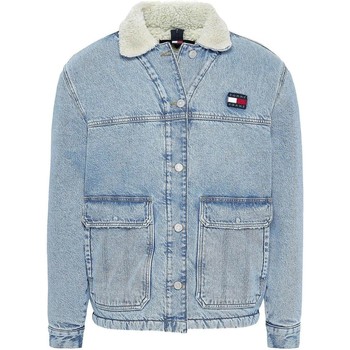 Tommy Jeans Abrigo WORKER SHERPA JCKT B