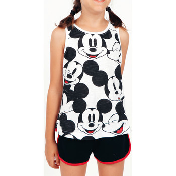 Admas Chica pijama pantalones cortos sin mangas Mickey Heads Disney