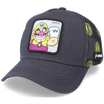 Capslab Gorra GORRA ANTRACITA WARIO BORDADO FRENTE TRUCKER