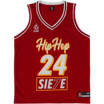 Clan Camiseta CAMISETA ROJA HIP HOP 24/7 TIRANTES