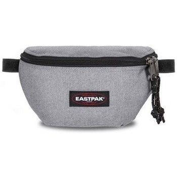 Eastpak Bolso RIÑONERA GRIS JASPEADA CREMALLERAS ETIQUETA BORDADA
