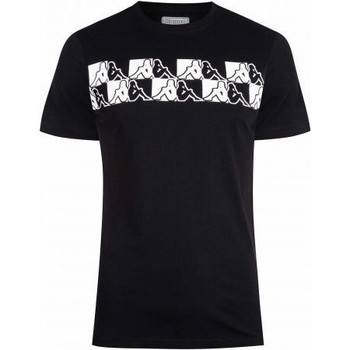 Kappa Camiseta CAMISETA NEGRA TIGANI TEE