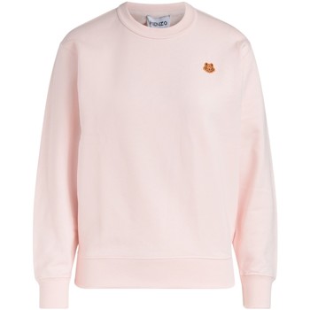 Kenzo Jersey Sudadera rosa con logotipo Tiger Crest