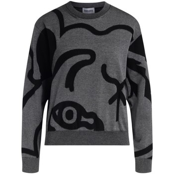 Kenzo Jersey Suéter K-Tiger gris