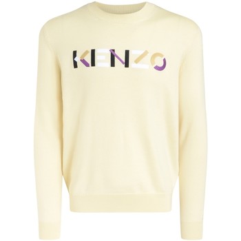 Kenzo Jersey Suéter Logo color crema