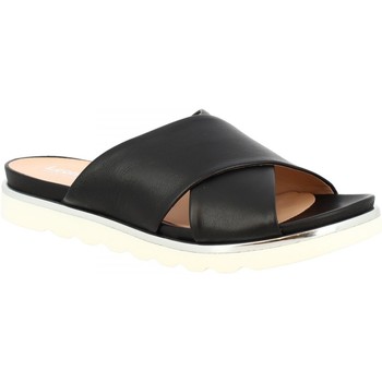 Leonardo Shoes Sandalias 267 GLAMOUR NERO