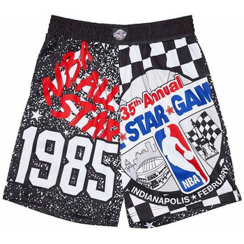 Mitchell And Ness Short SHORT MICHELL NESS NEGRO 1985 ALL STAR SWINGMAN MESH