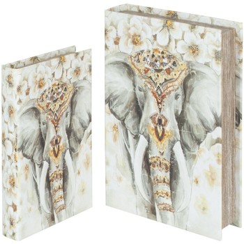 Signes Grimalt Cestas, cajas y cubos de basura Cajas Libro Elefante Set 2U