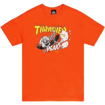 Thrasher Camiseta CAMISETA NARANJA 40 YEARS NECKFACE