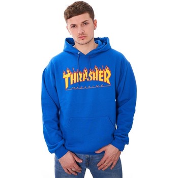 Thrasher Jersey SUDADERA FLAME HOOD ROYAL