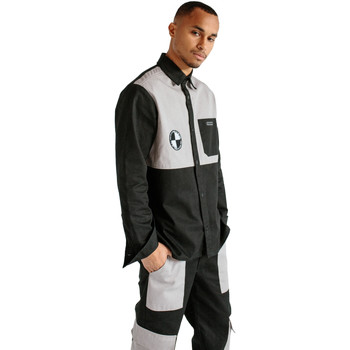 Trikko Camisa manga larga CAMISA NEGRA WORKER SHIRT