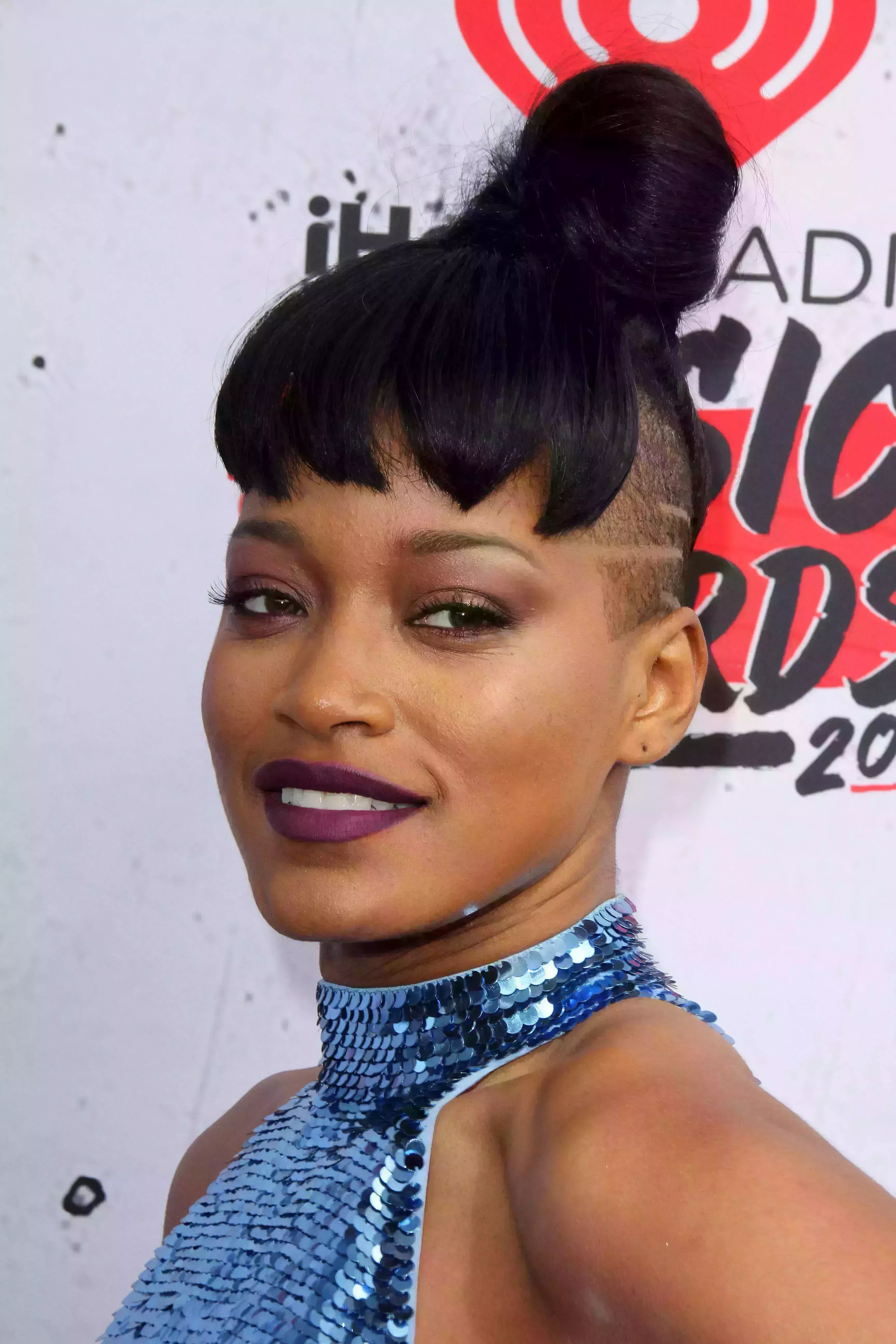 Keke Palmer Bunning her Slit Shave