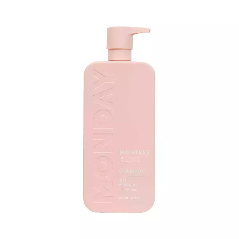 MONDAY Haircare Moisture Shampoo bottle on white background