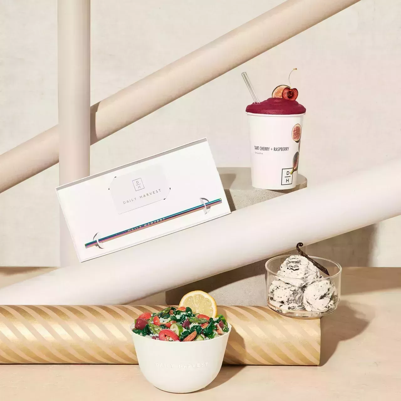 Daily Harvest Custom Gift Box on white background