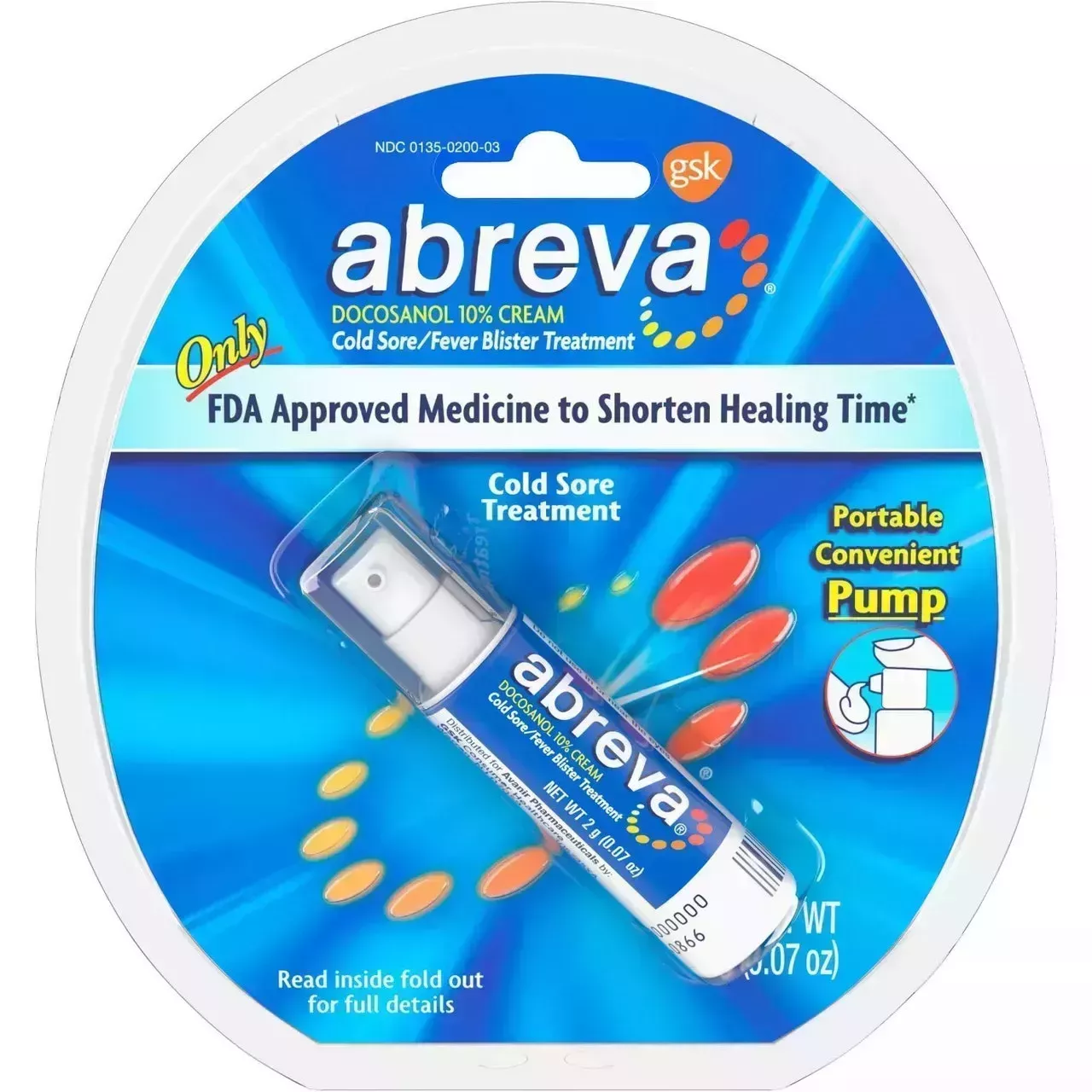 Abreva Docosanol 10% Cream