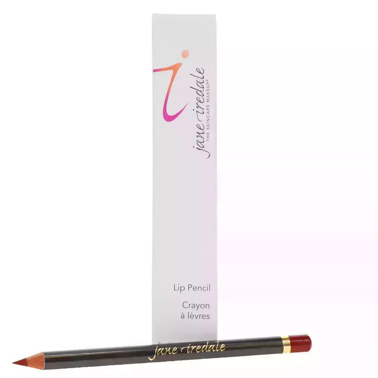 Jane Iredale Lip Pencil in Earth Red on white background
