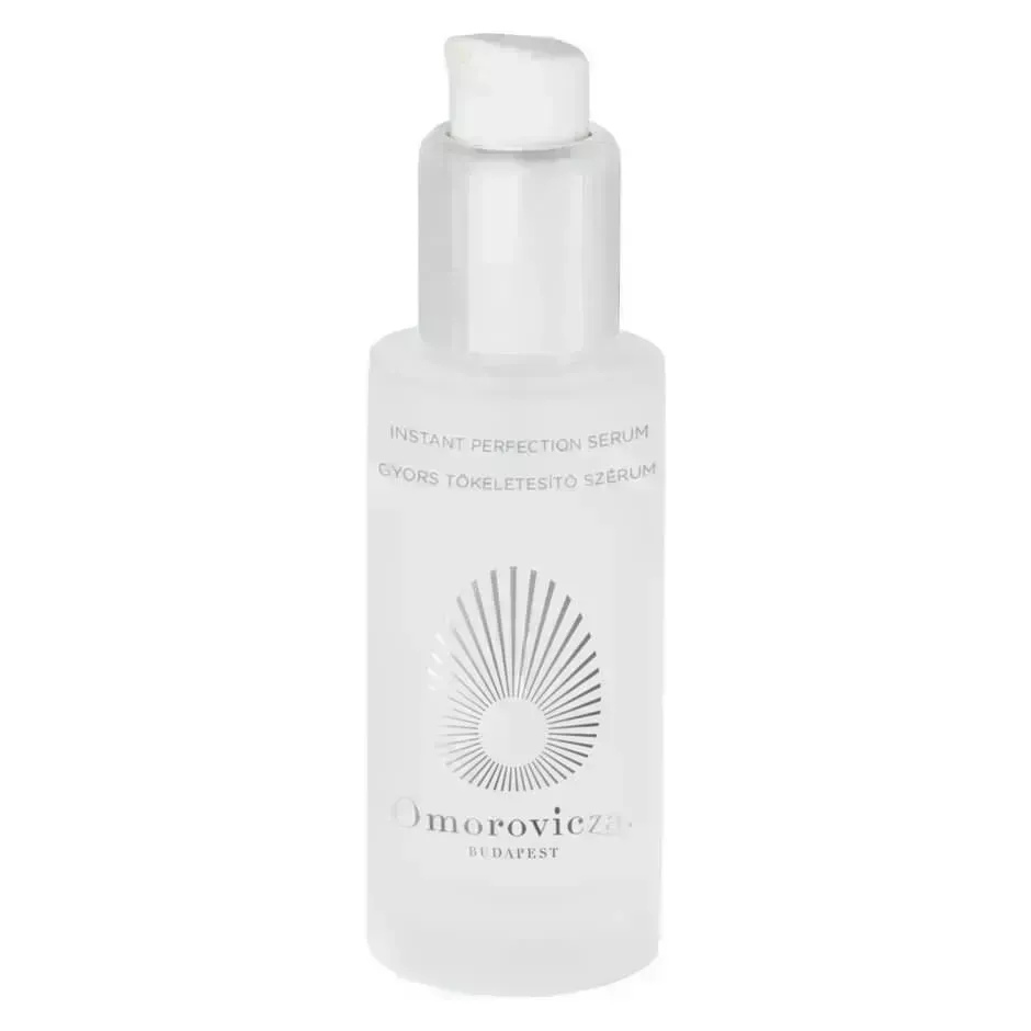 Omorovicza Instant Perfection Serum on white background