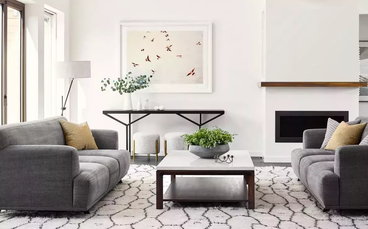 26 mejores alfombras para unir tu salón