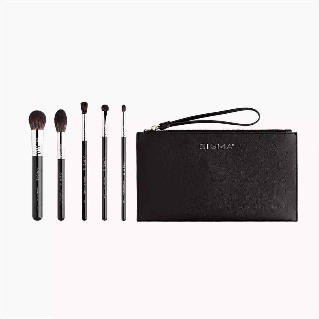 Sigma Beauty Signature Brush Set on white background