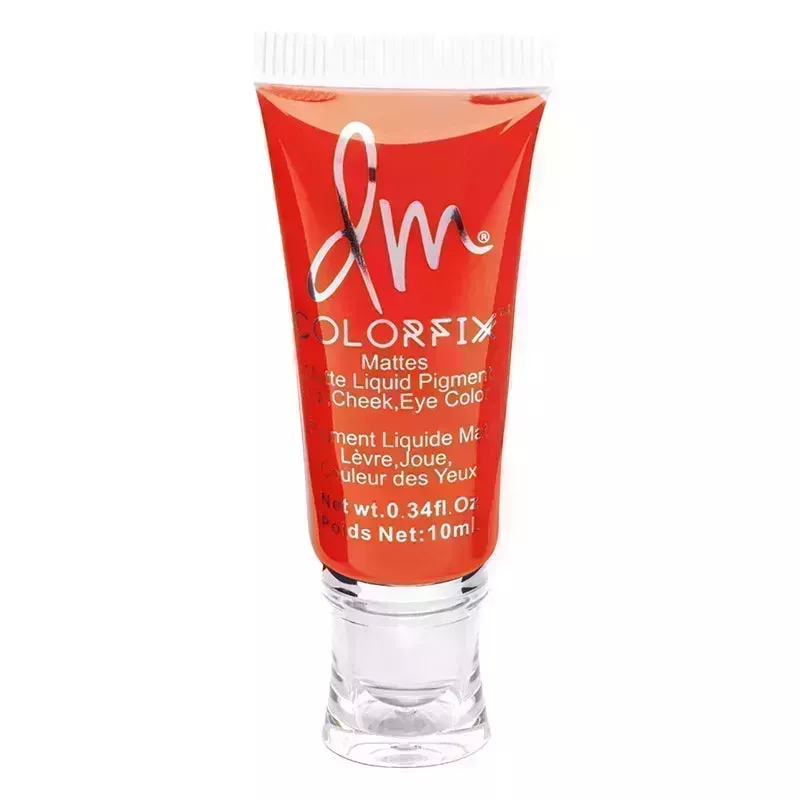 A photo of the Danessa Myricks Colorfix Eye, Cheek & Lip Cream Pigment in shade Carrot Top on a white background